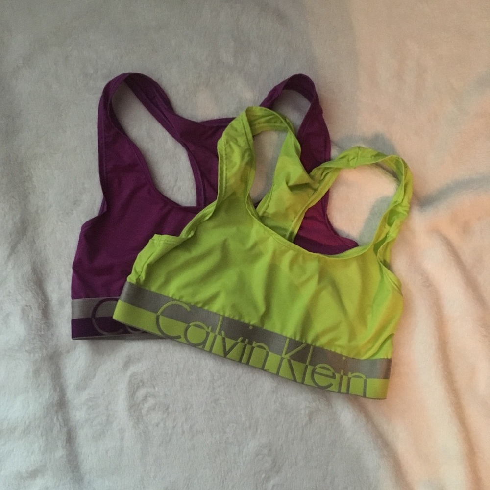 Set of Calvin Klein bras